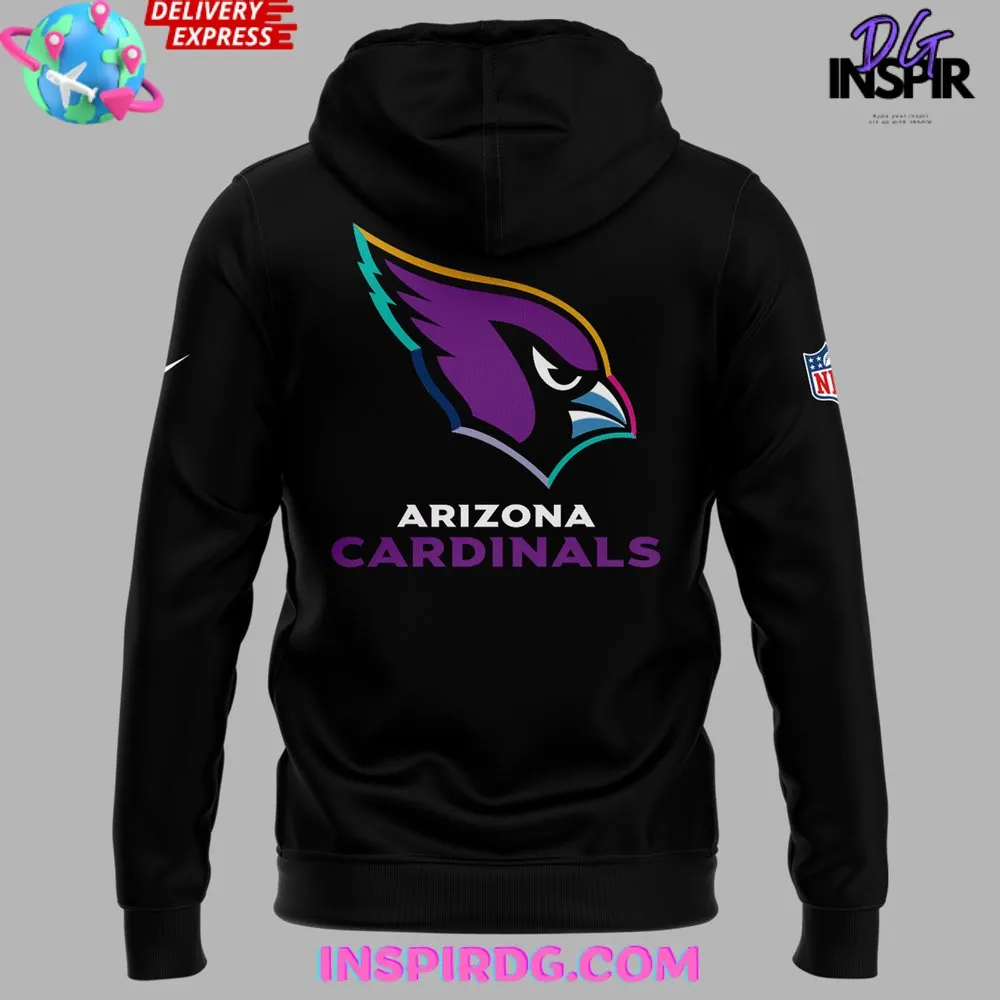 -Arizona Cardinals Crucial Catch Intercept Cancer 2024 Hoodie