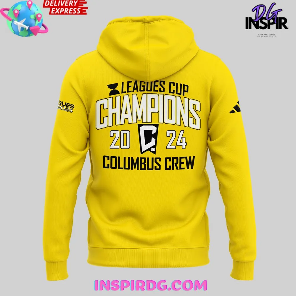 -Columbus Crew Leagues Cup 2024 Champions Hoodie