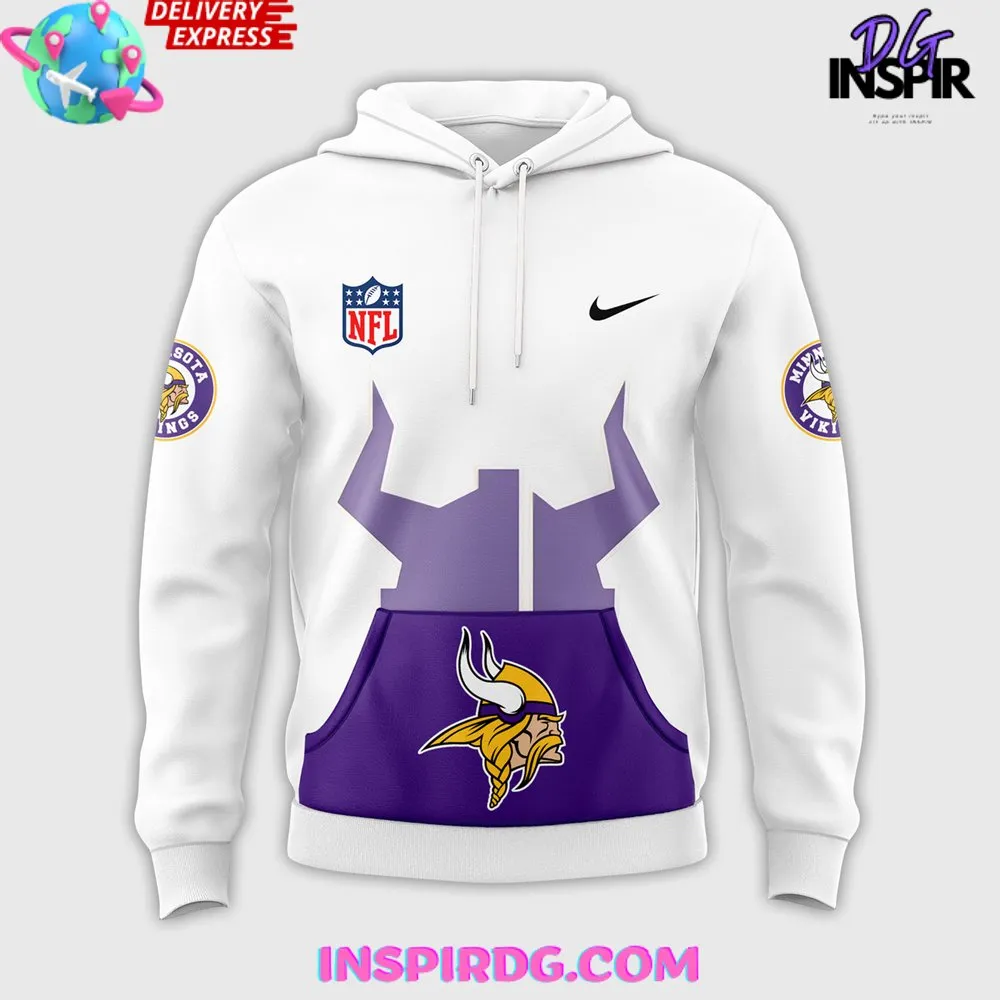 -Minnesota Vikings London 2024 Hoodie