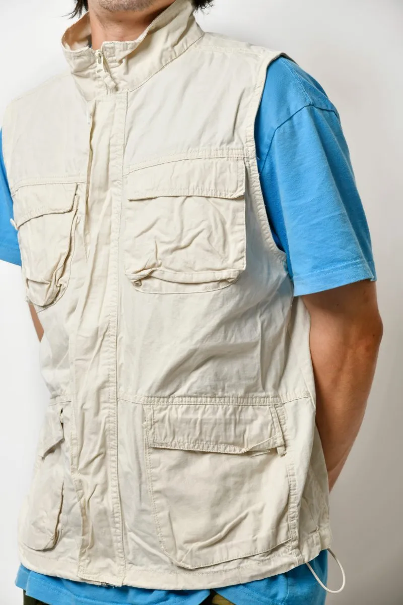 90s mens utility vest