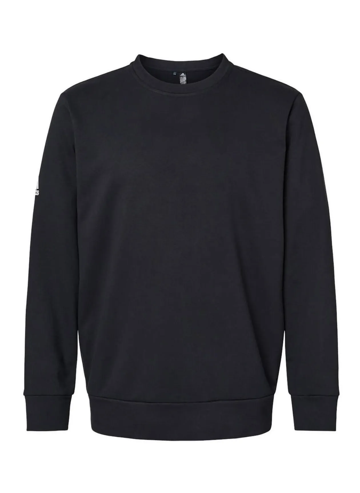 Adidas Black Men's Adidas  Fleece Crewneck Sweatshirt A434