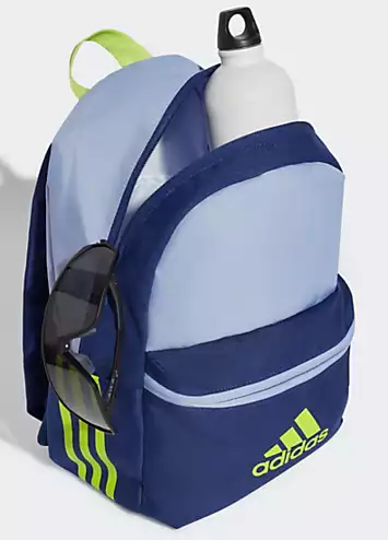 adidas Performance Kids Colourblock Striped Backpack | Grattan