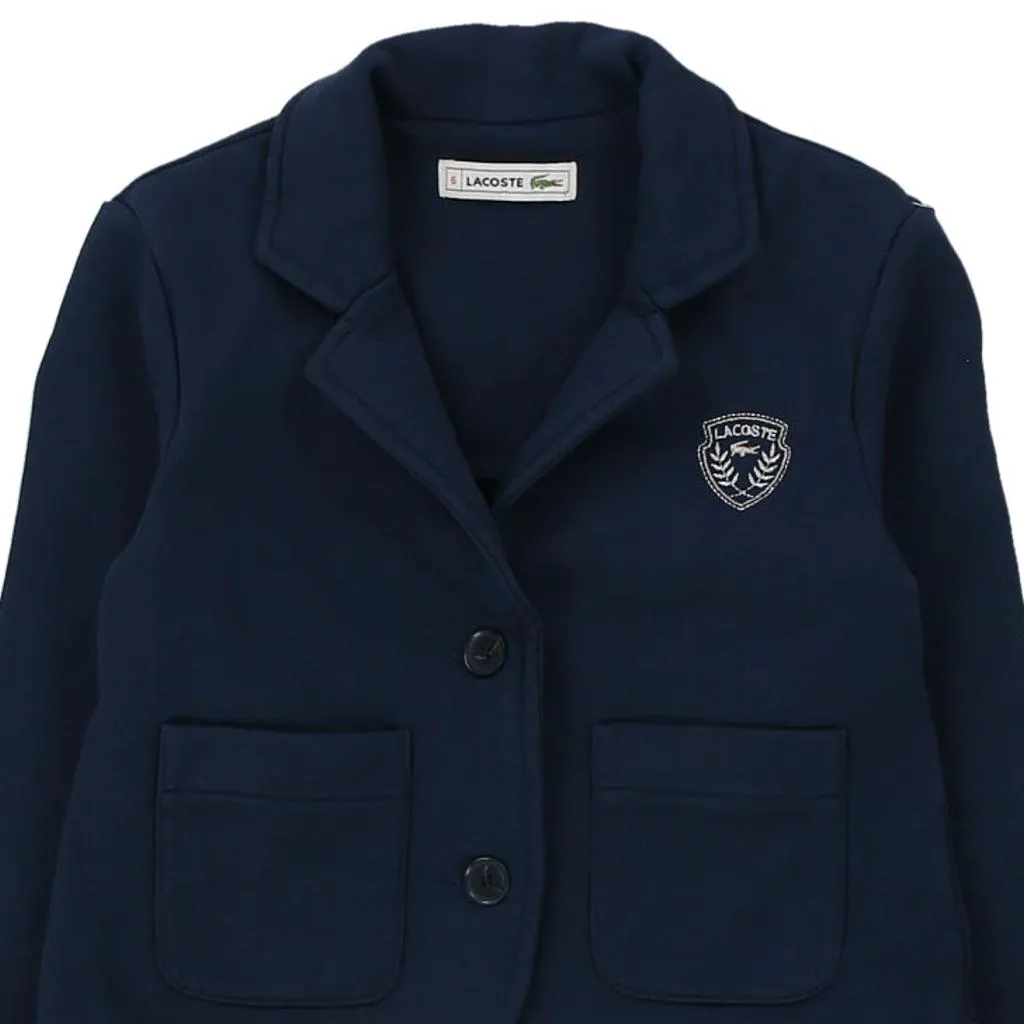 Age 6 Lacoste Jacket - Small Navy Cotton