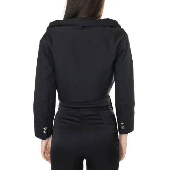 ALESSIA SANTI W' Giacca Nero Diamante 311SD35033 Black Jacket