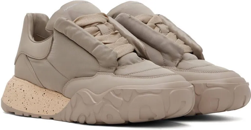 Alexander McQueen Taupe Court Sneakers