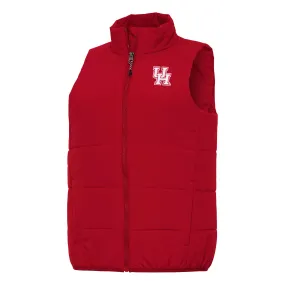 Antigua Houston Cougars Women's Red Experience Full-Zip Vest