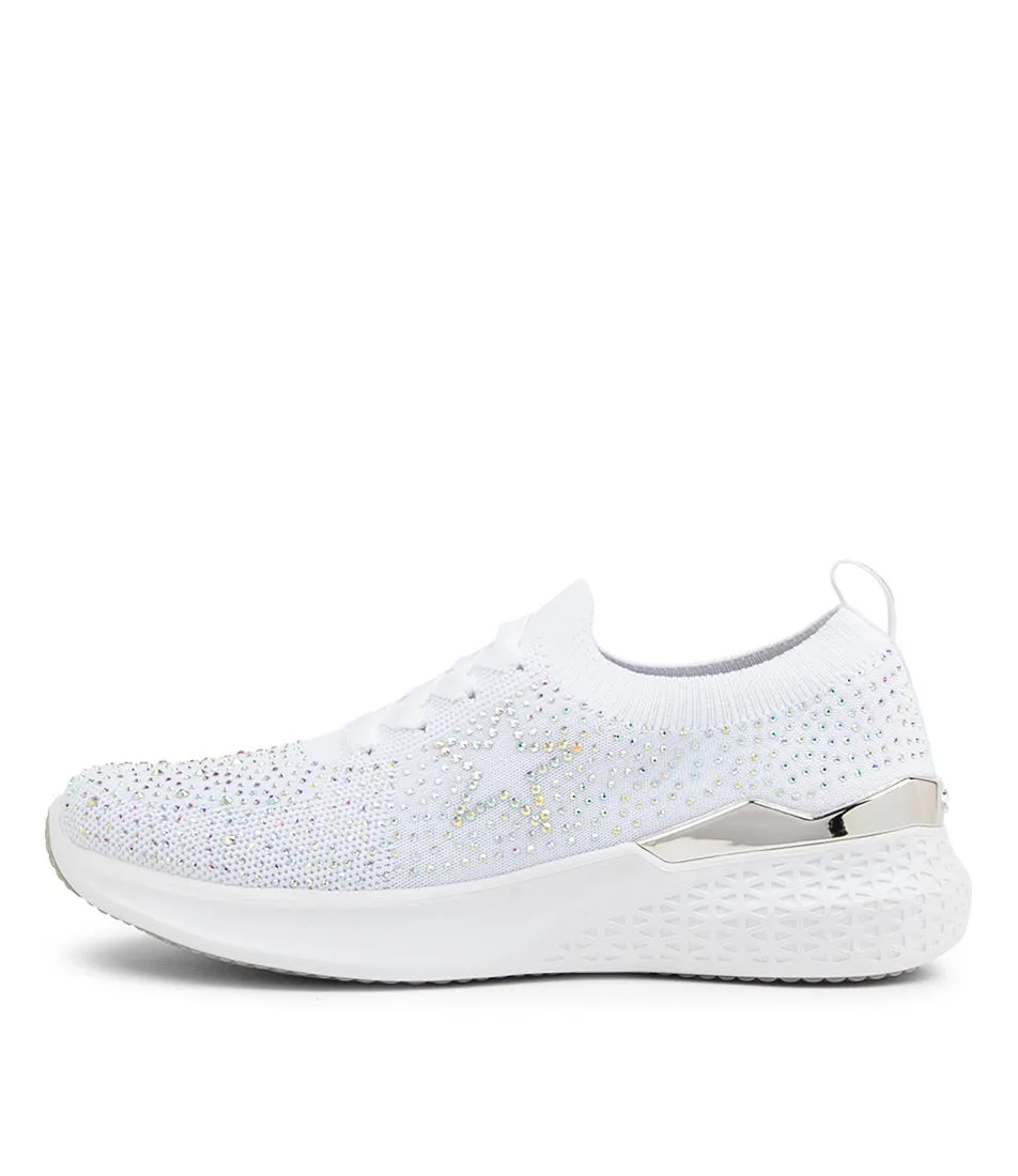 ARA Maya 10 Weiss Knit Sneakers