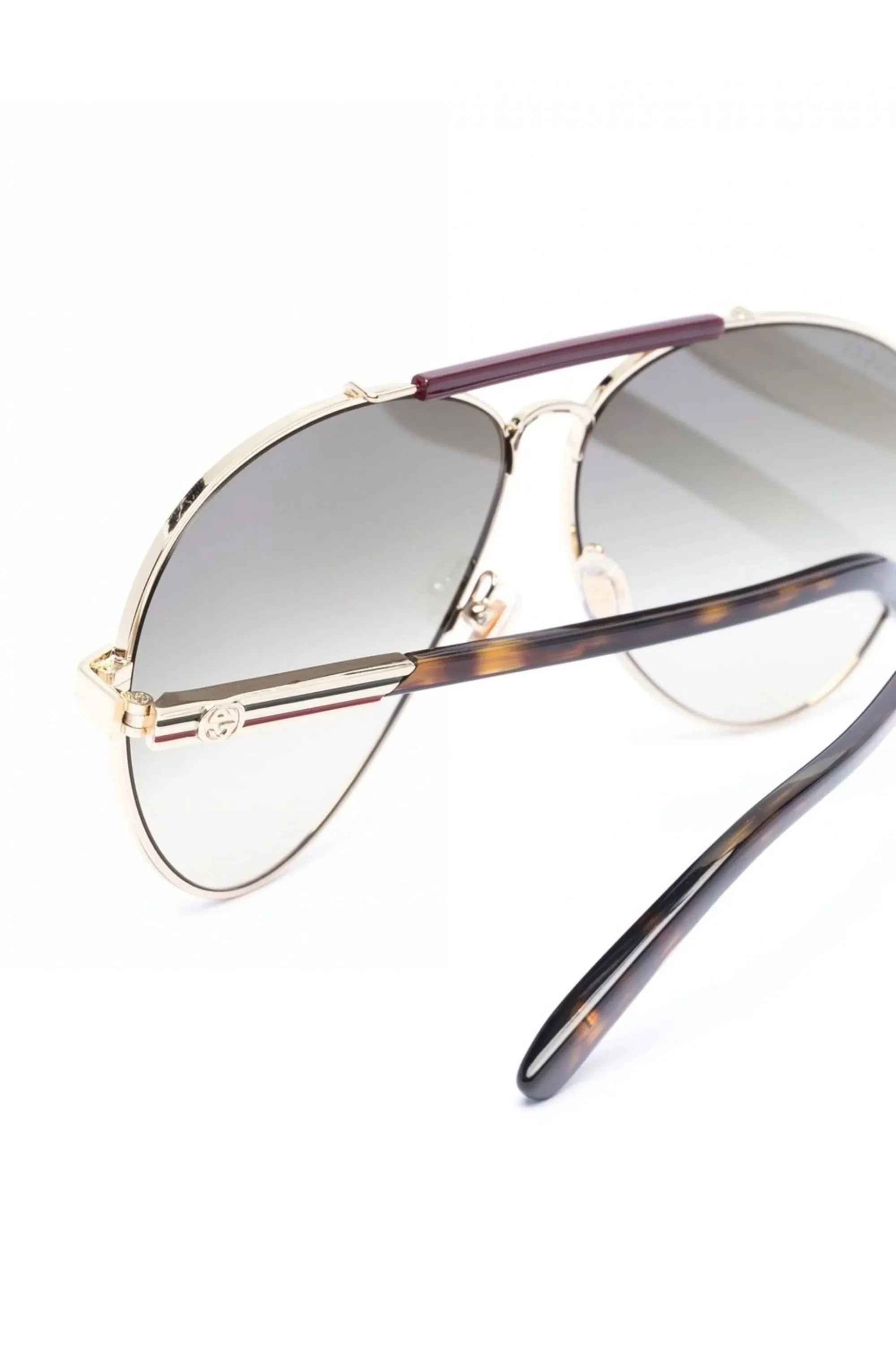 Aviator Metal Sunglasses Gold