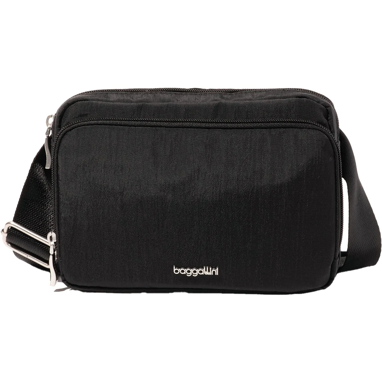 Baggallini Modern Belt Bag Black Nylon