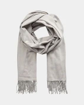 BELLASW SCARF - Grey melange