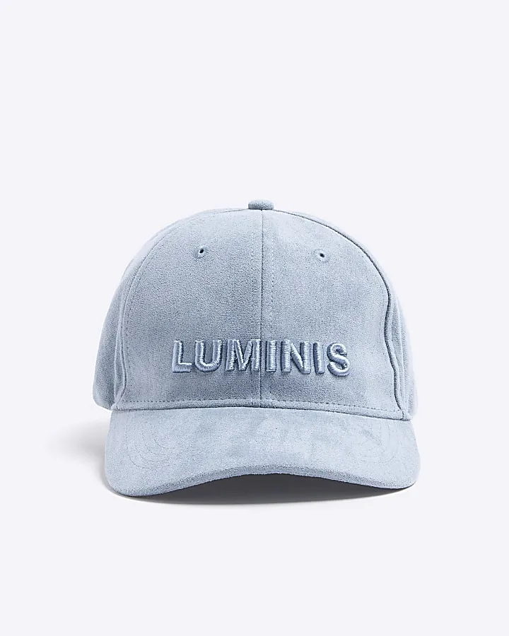 Blue Suedette Luminis Cap