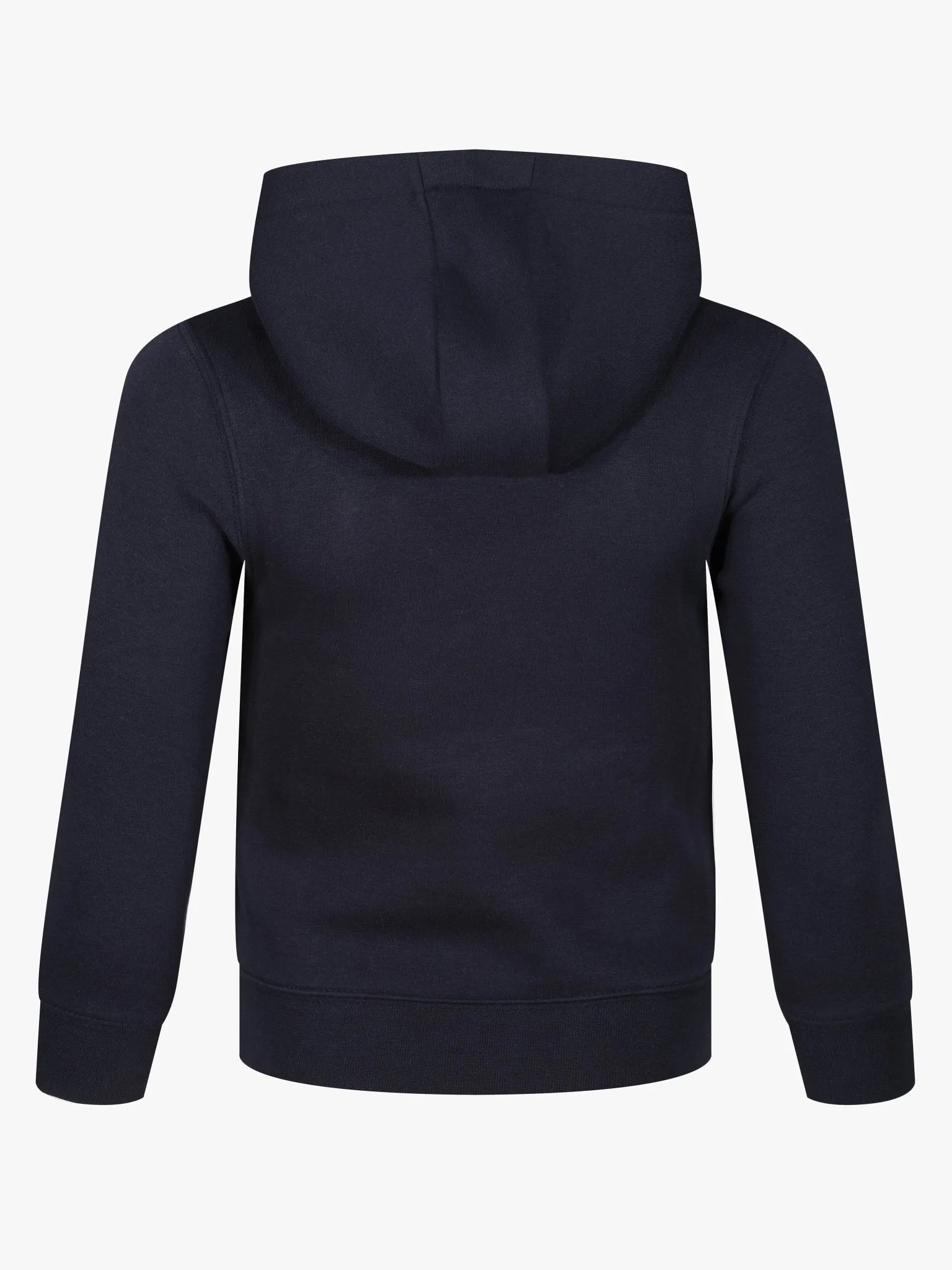 Boy's Double Embroidery Luxe Hoodie - Navy