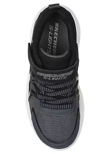 Boys Grey S Lights Prismatrons Trainers by Skechers | Look Again