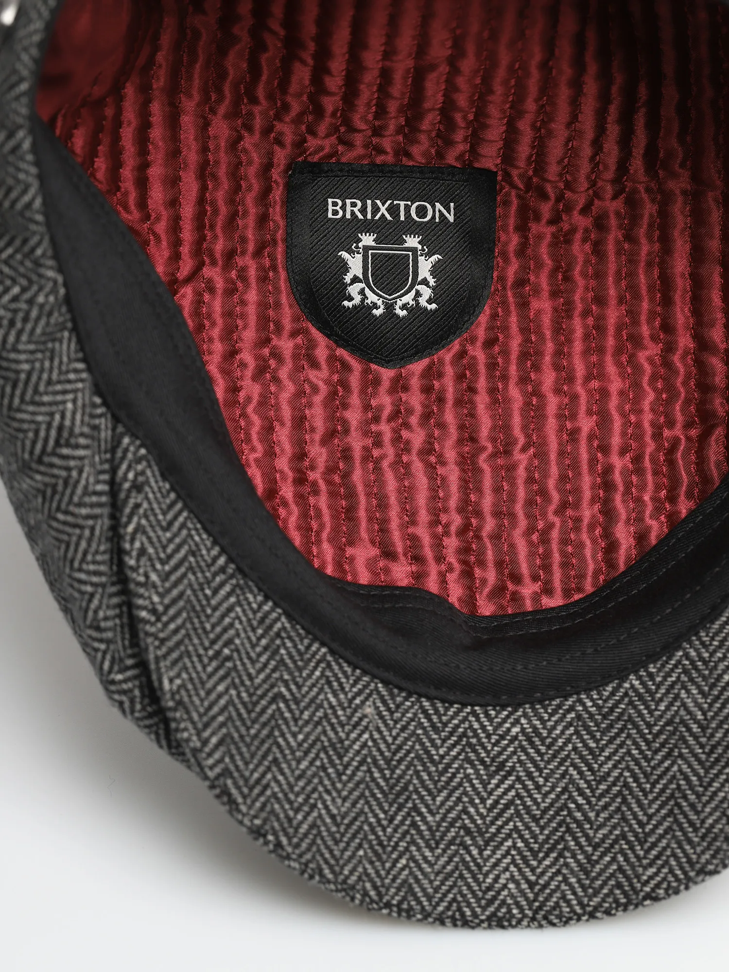 Brixton Brood Snap Cap Flat cap (grey/black)