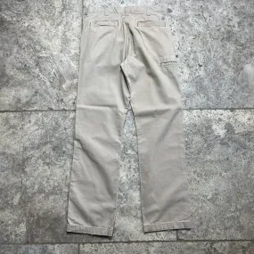 Carhartt Cream Trousers, Retro, 33”