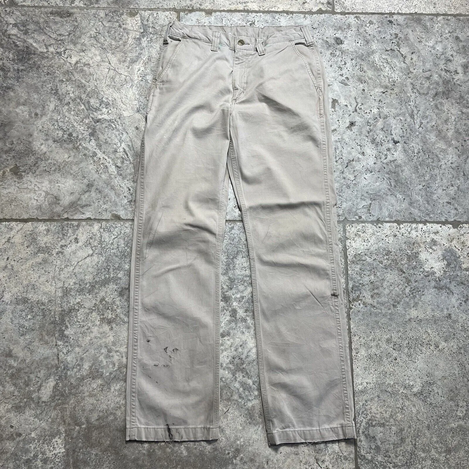 Carhartt Cream Trousers, Retro, 33”