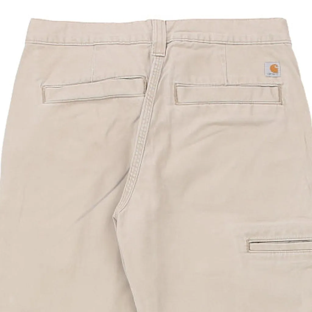 Carhartt Trousers - 31W 30L Beige Cotton