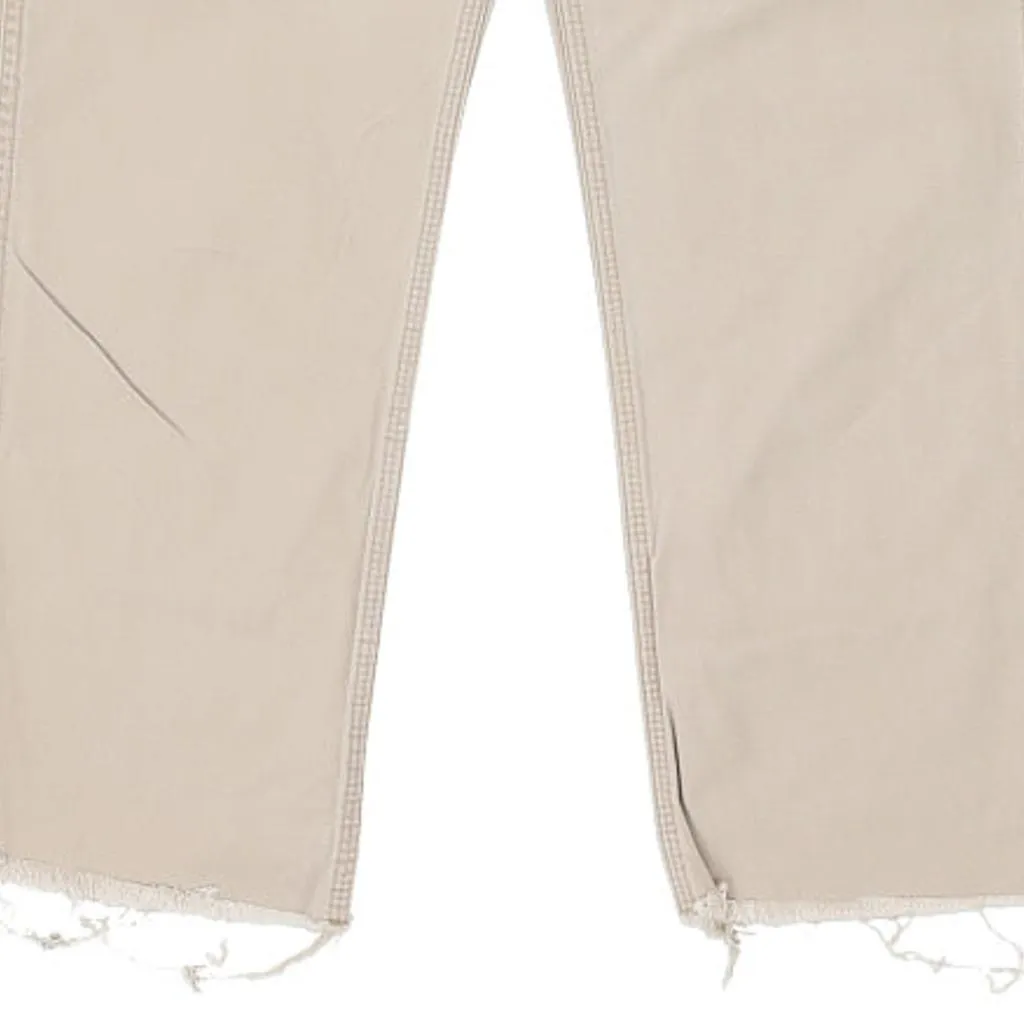 Carhartt Trousers - 31W 30L Beige Cotton