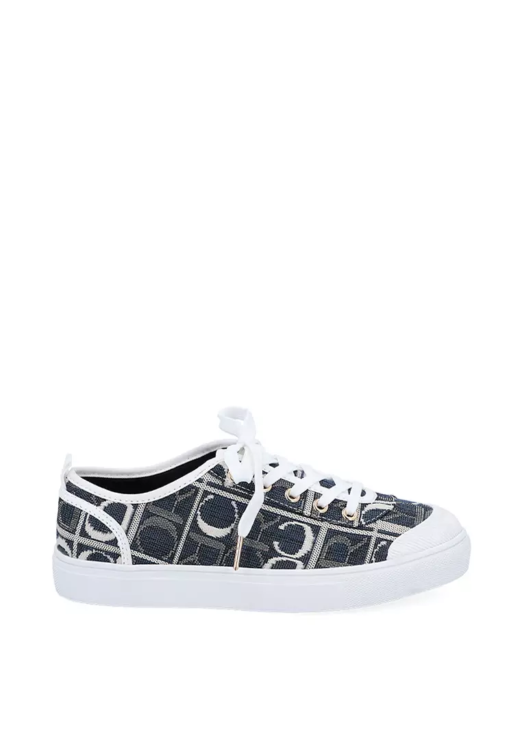 Carlo Rino Dark Blue Carlo GEO Jacquard Sneakers