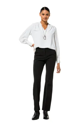 Caroline Biss BLACK CITYLOOK STRAIGHT TROUSERS