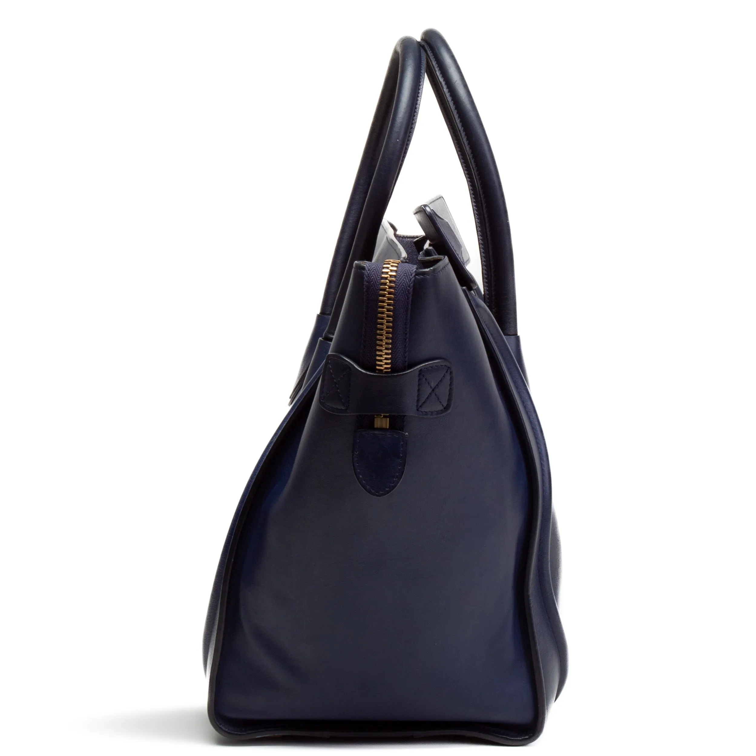 CELINE Mini Luggage Tote - Navy OUTLET FINAL SALE