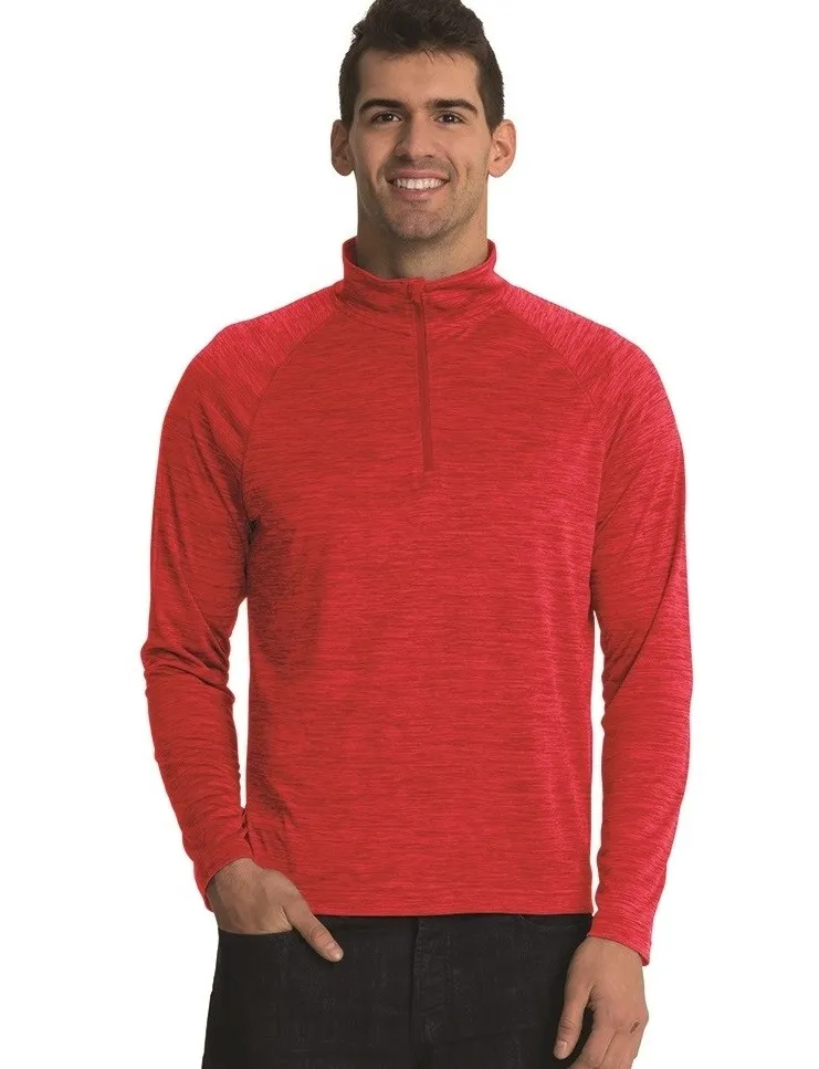 Charles River Men's Space Dye Performance Pullover #9763