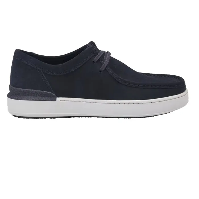 CLARKS COURTLITE SEAM NAVY SUEDE 26176728