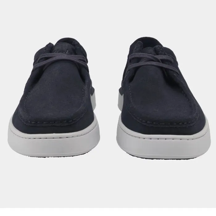 CLARKS COURTLITE SEAM NAVY SUEDE 26176728