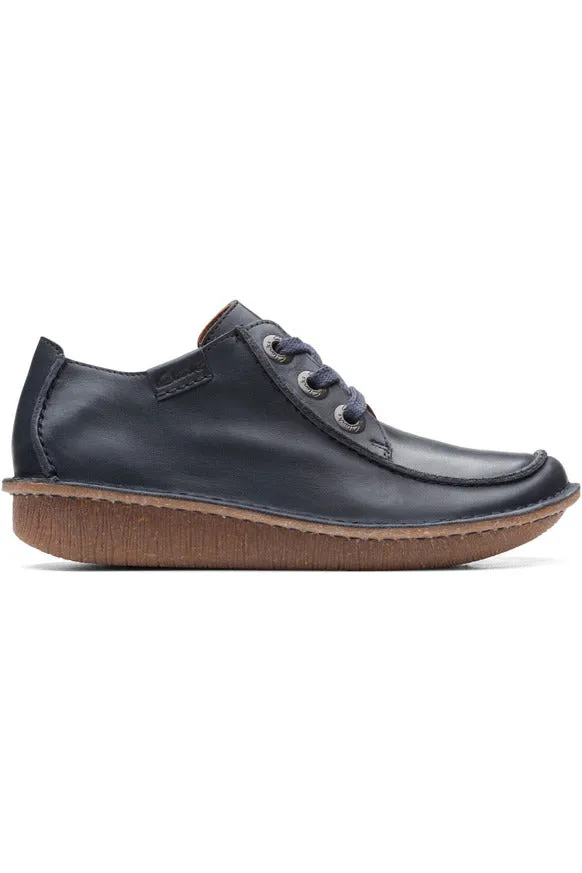 Clarks Funny Dream Navy Leather