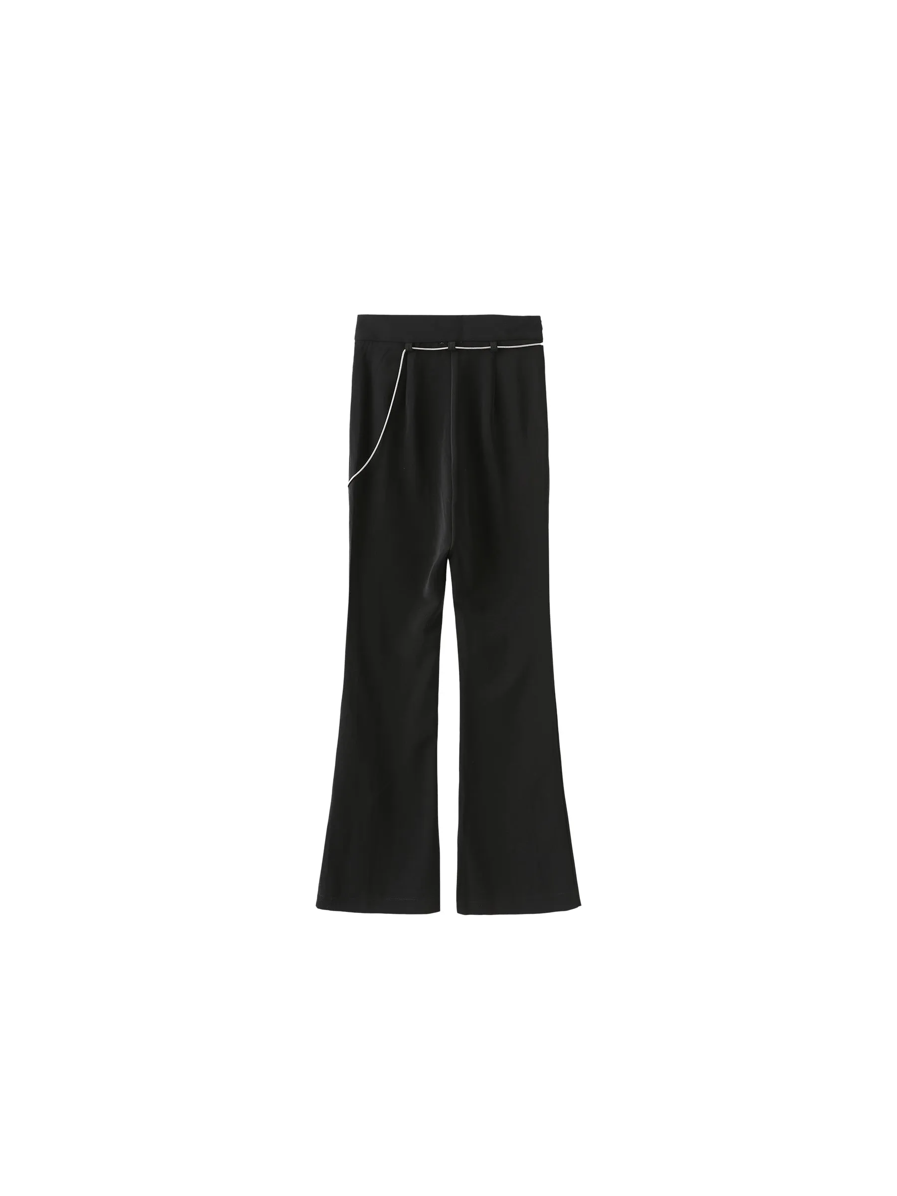 Classic Tailored Flared Trousers