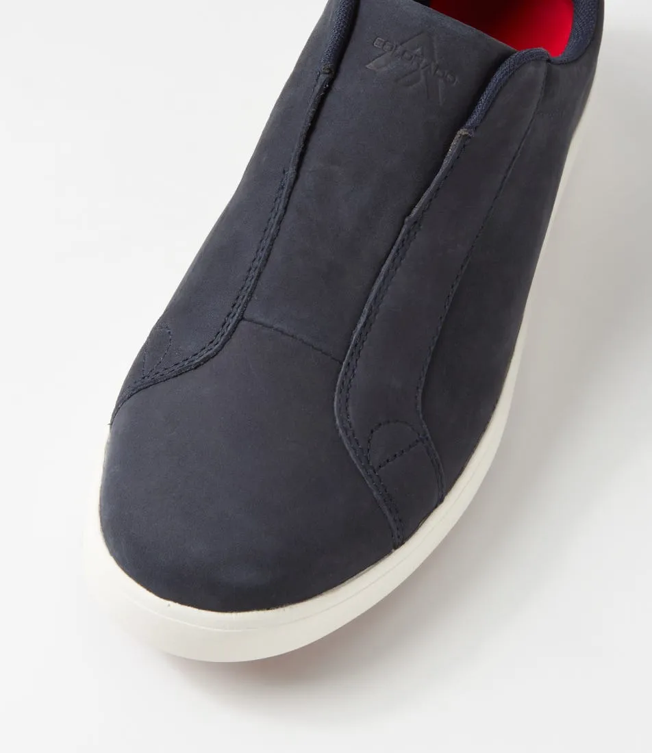 COLORADO Neat Navy Nubuck Sneakers