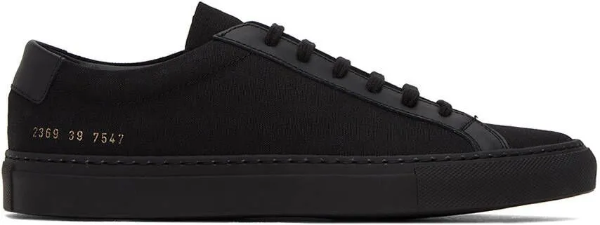 Common Projects Black Achilles Sneakers