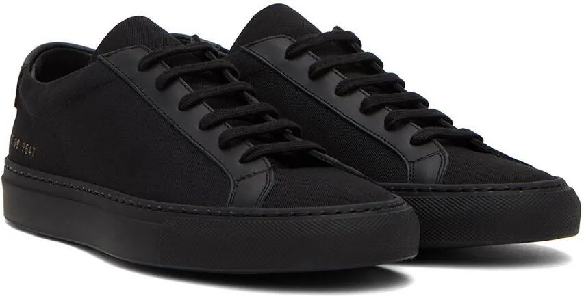 Common Projects Black Achilles Sneakers