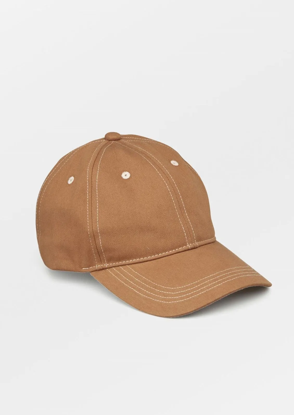 Contrast Stitch Cap