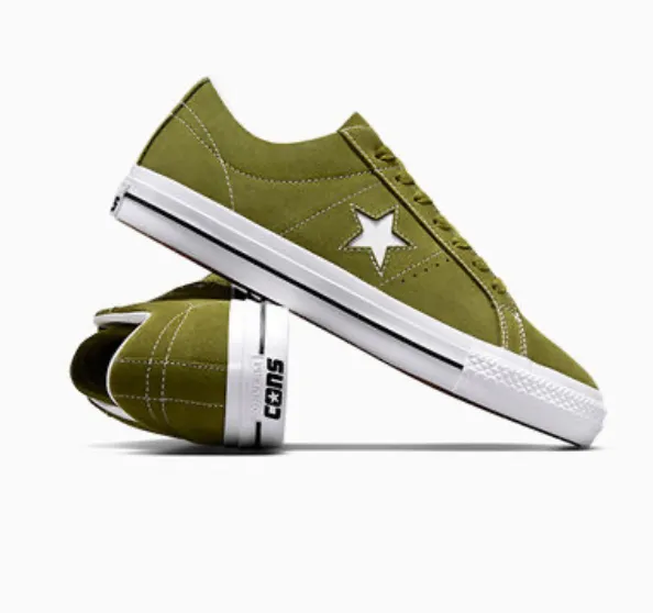 Converse Cons One Star Ox (Green)