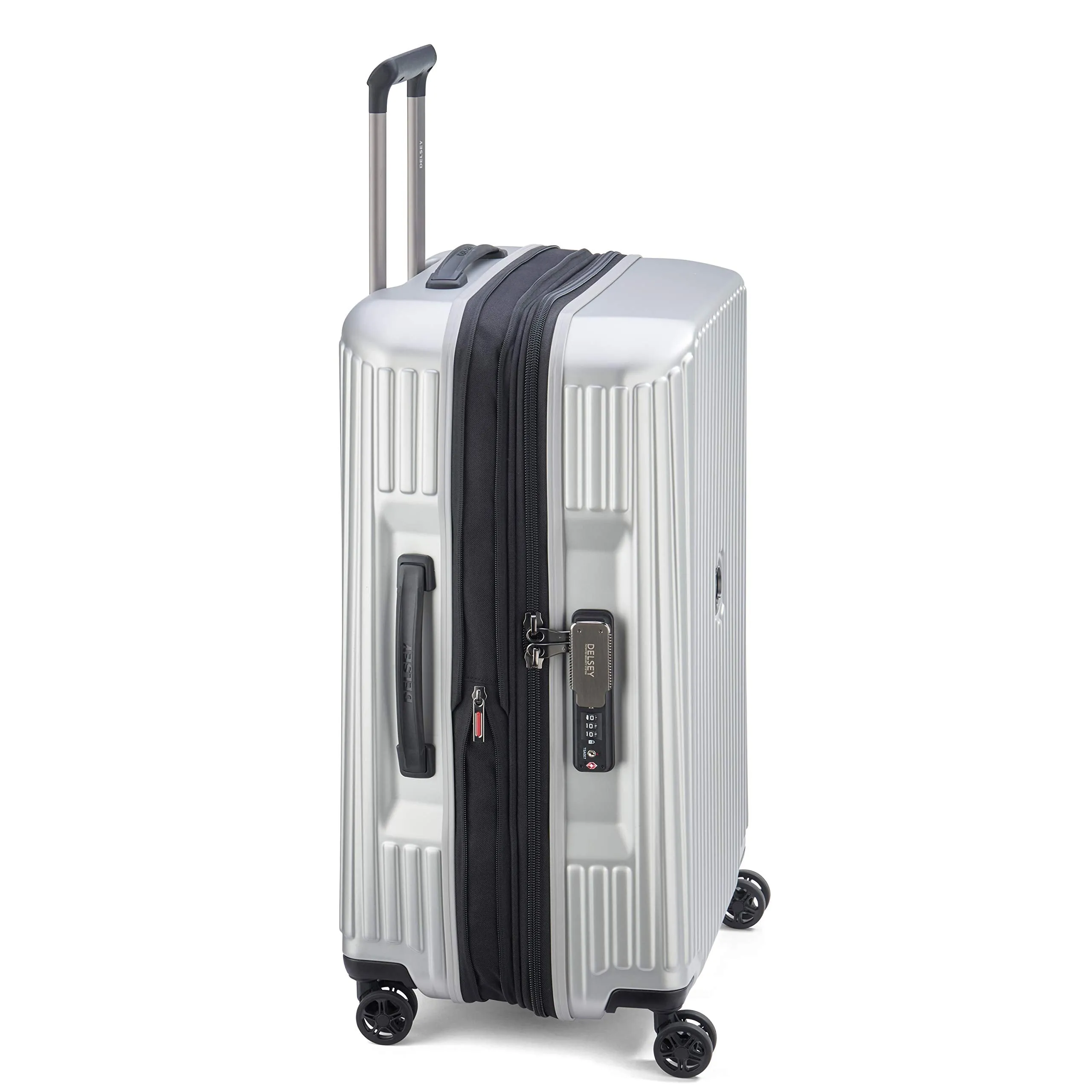 DELSEY Paris Securitime Medium Expandable Luggage with Spinner Wheels  