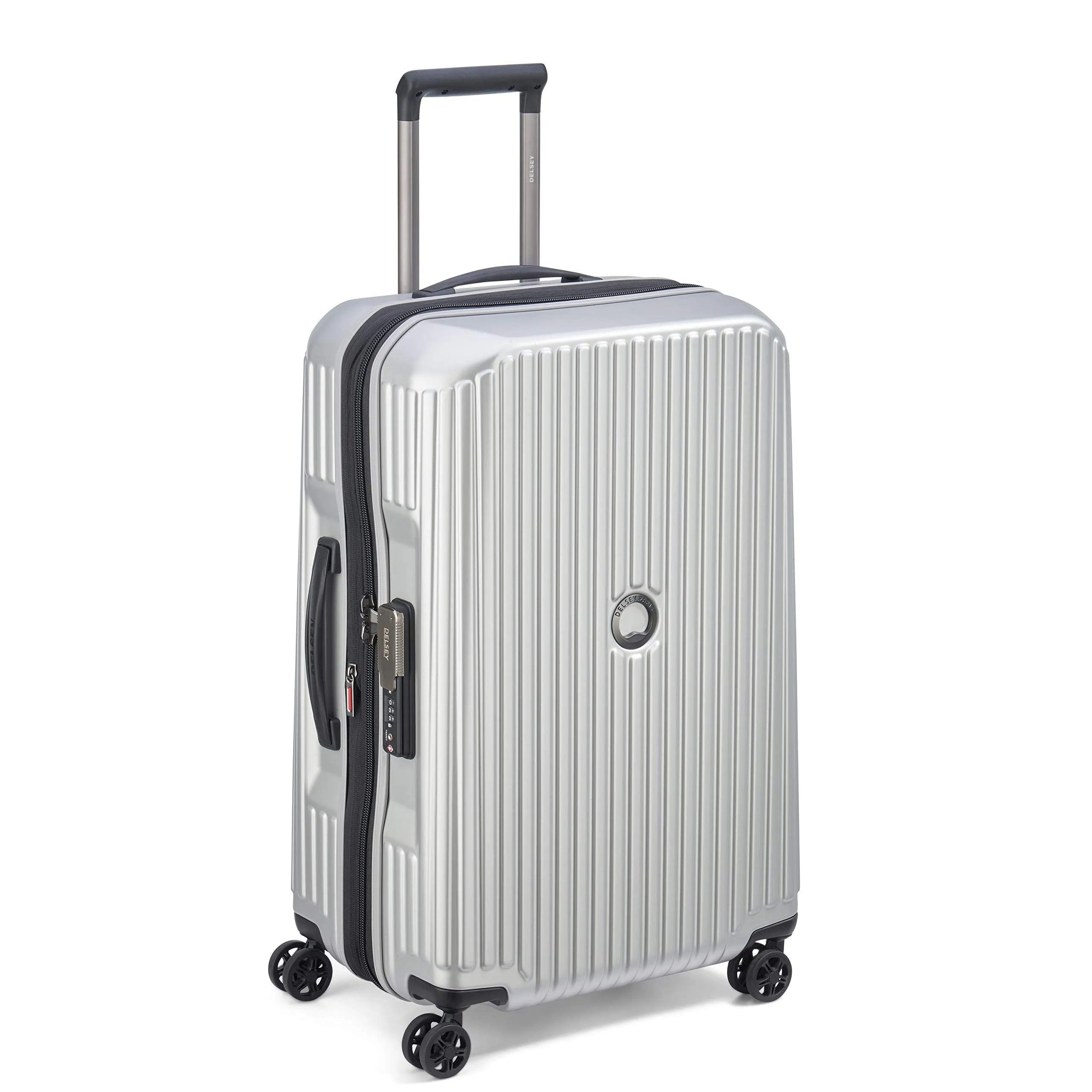 DELSEY Paris Securitime Medium Expandable Luggage with Spinner Wheels  