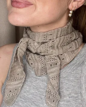 DINASW SCARF - Light Brown