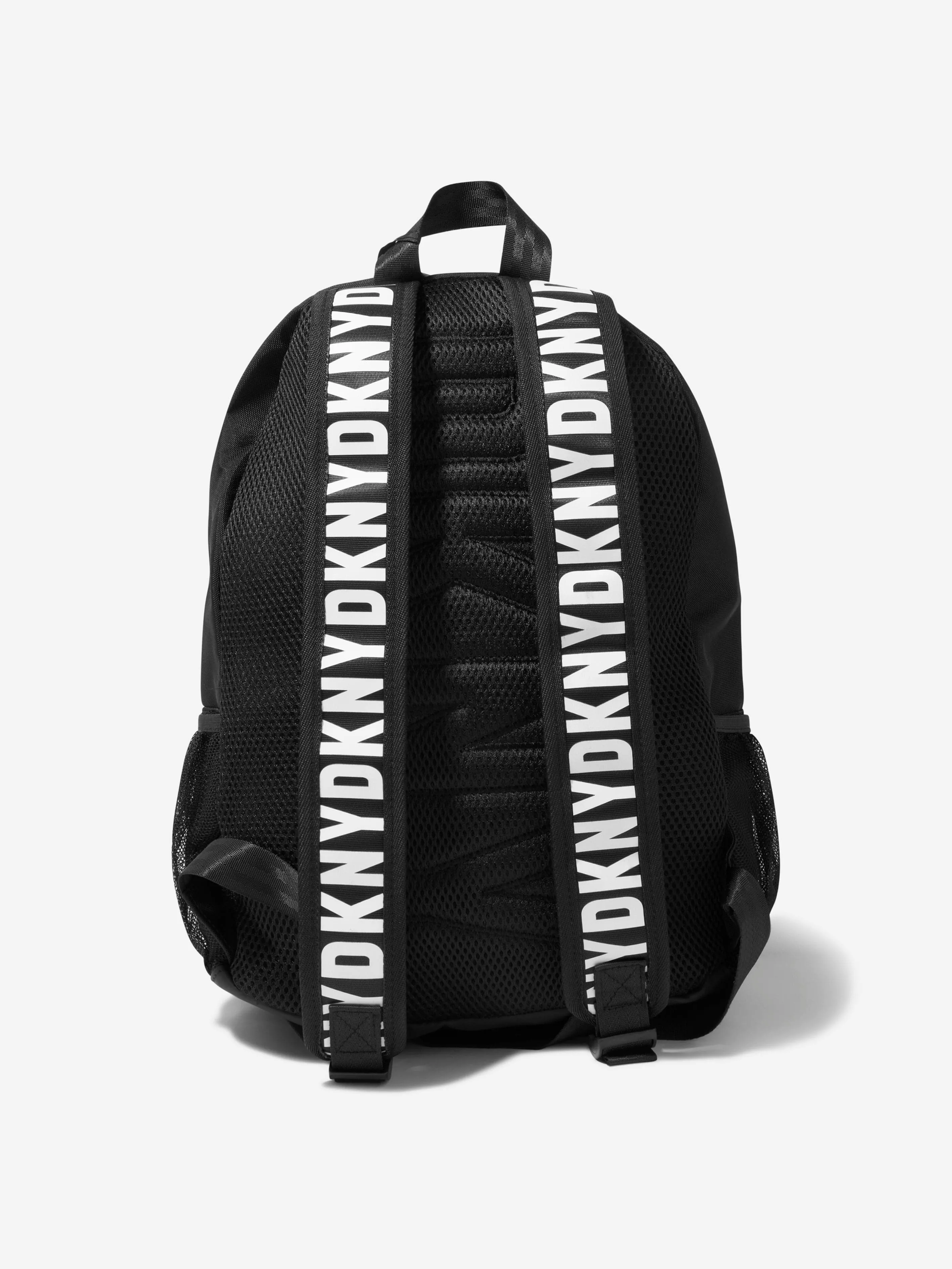 DKNY Kids Logo Backpack in Black