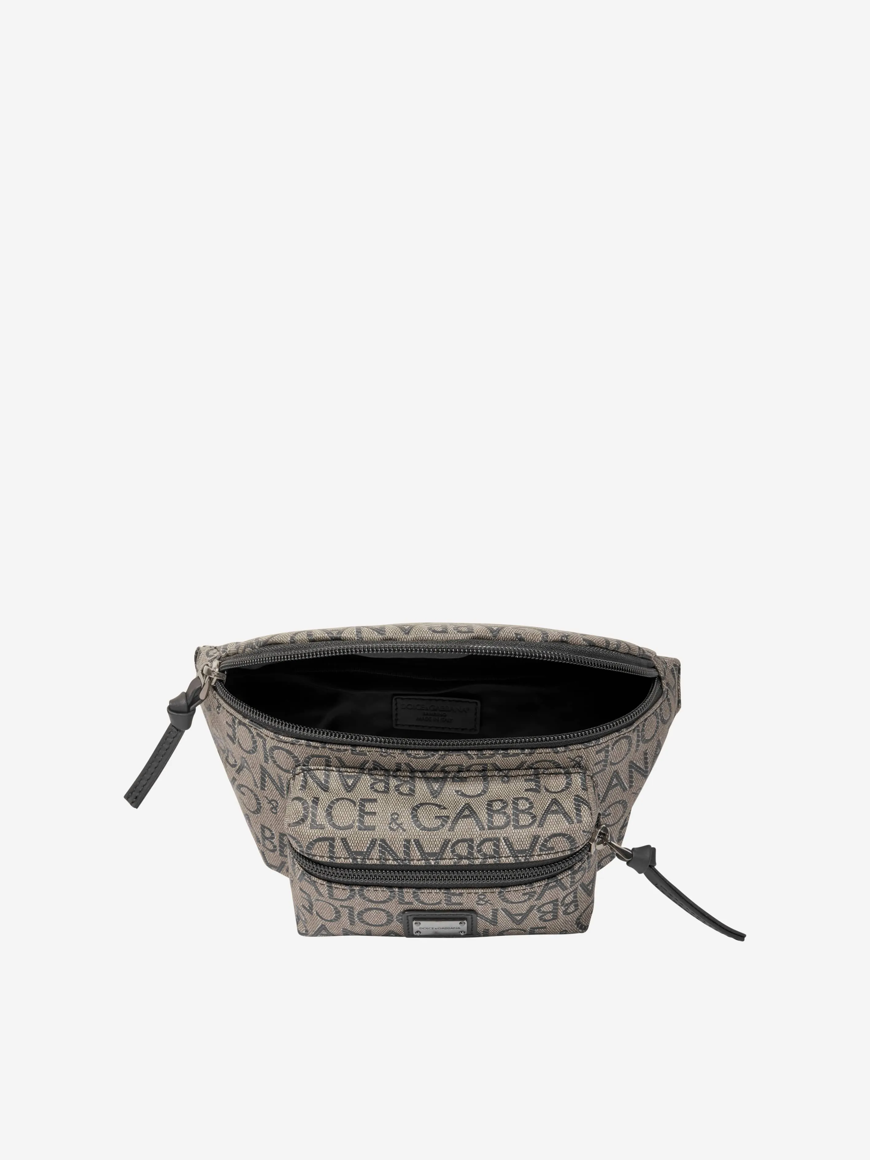 Dolce & Gabbana Kids Logo Belt Bag in Beige