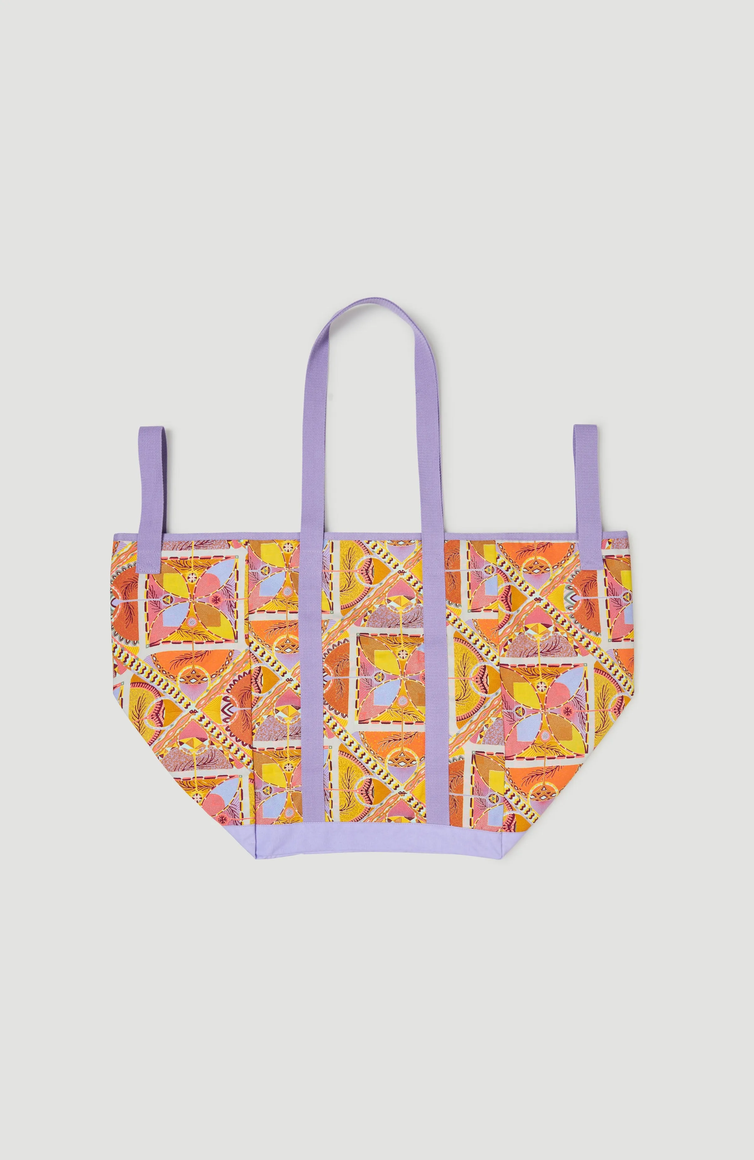 Dorothy Shopper Bag | Yellow Scarf Print