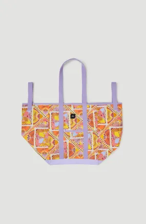 Dorothy Shopper Bag | Yellow Scarf Print