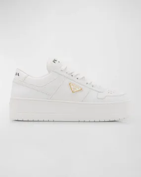 Downtown Leather Low-Top Sneakers