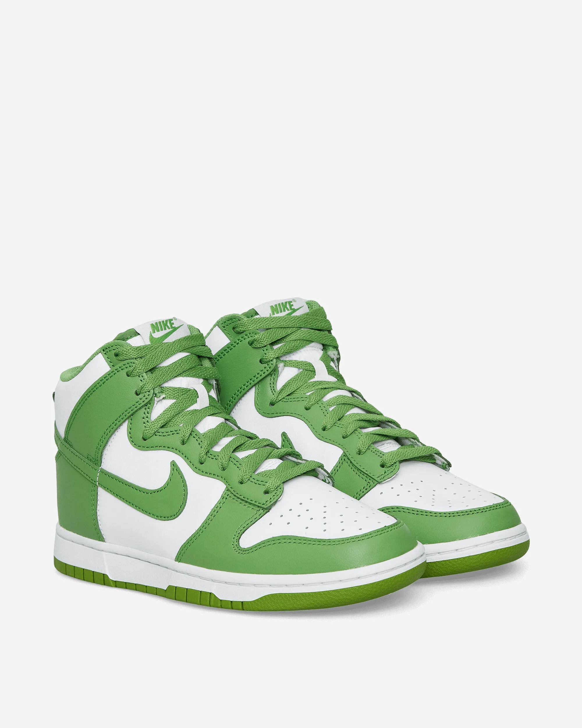 Dunk High Retro Sneakers White / Chlorophyll