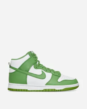 Dunk High Retro Sneakers White / Chlorophyll