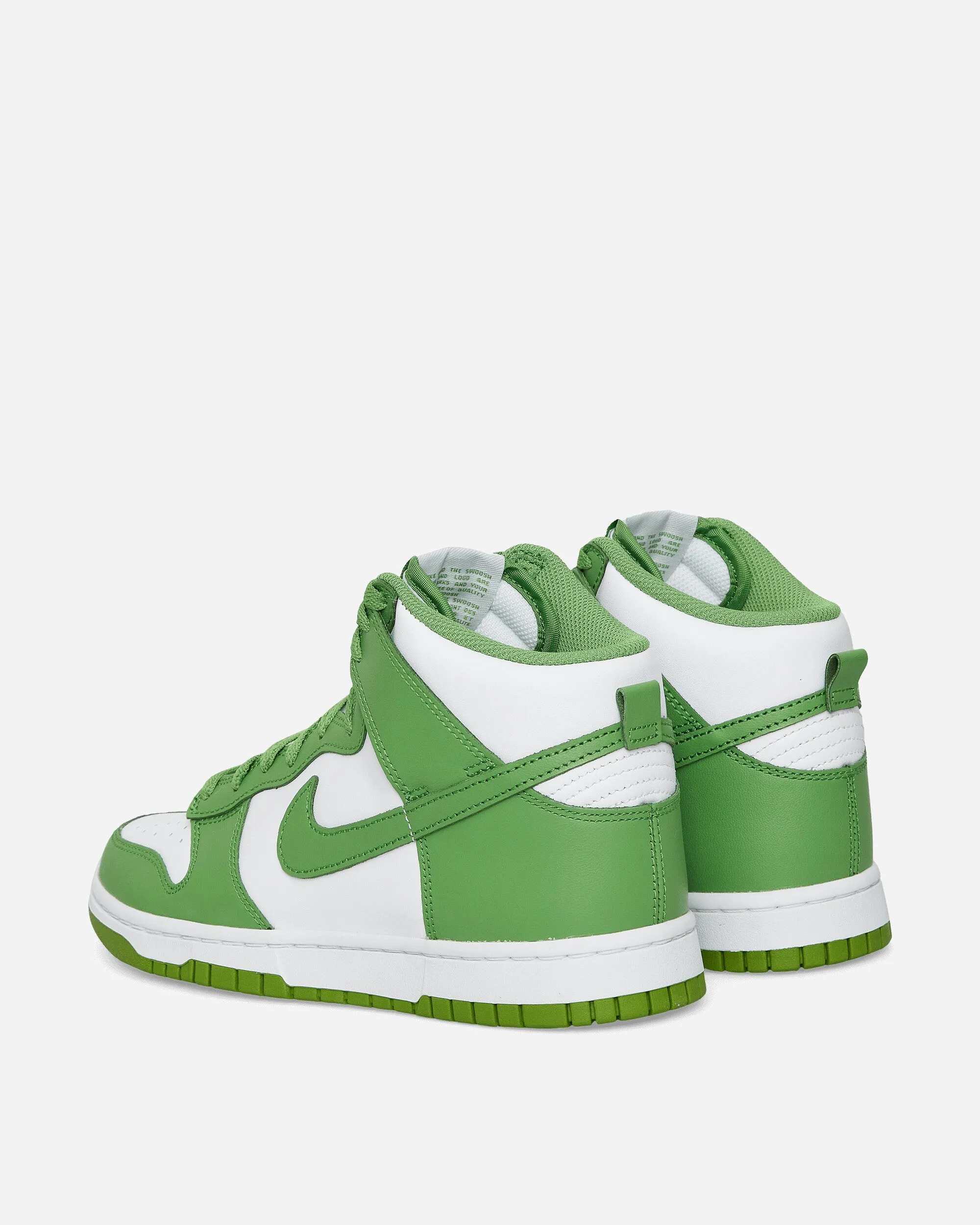 Dunk High Retro Sneakers White / Chlorophyll