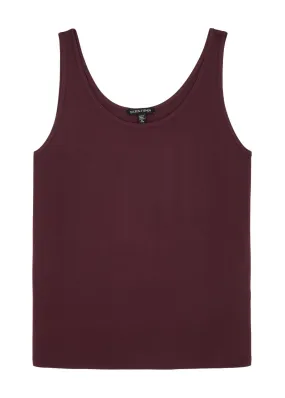 EILEEN FISHER Silk-jersey tank  -                         -                     -                