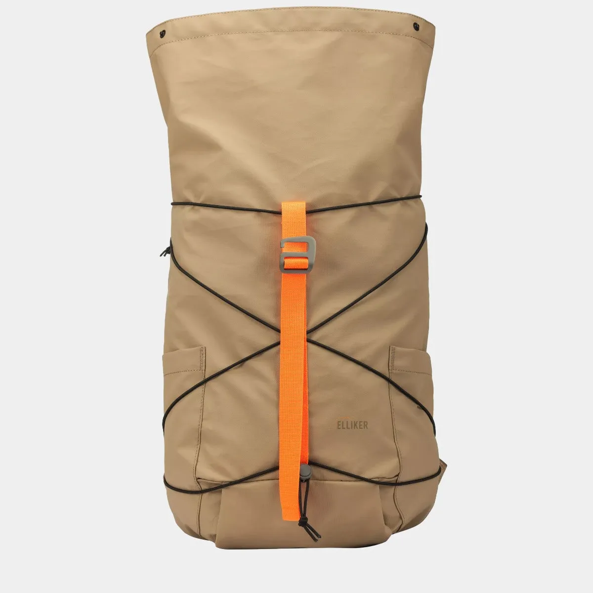 Elliker Dayle Roll Top Backpack - Sand