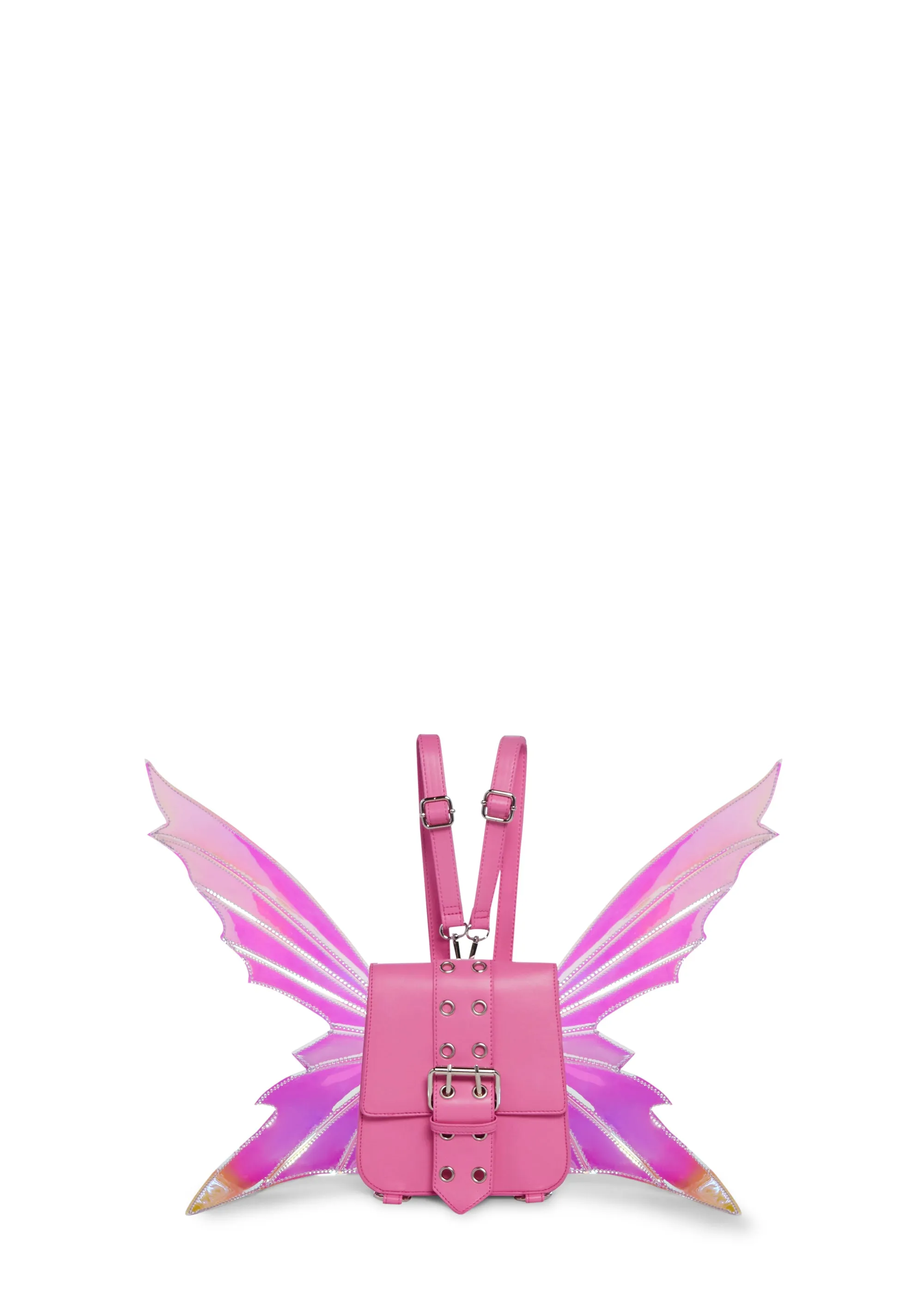 Fairy Code Mini Backpack - Pink-