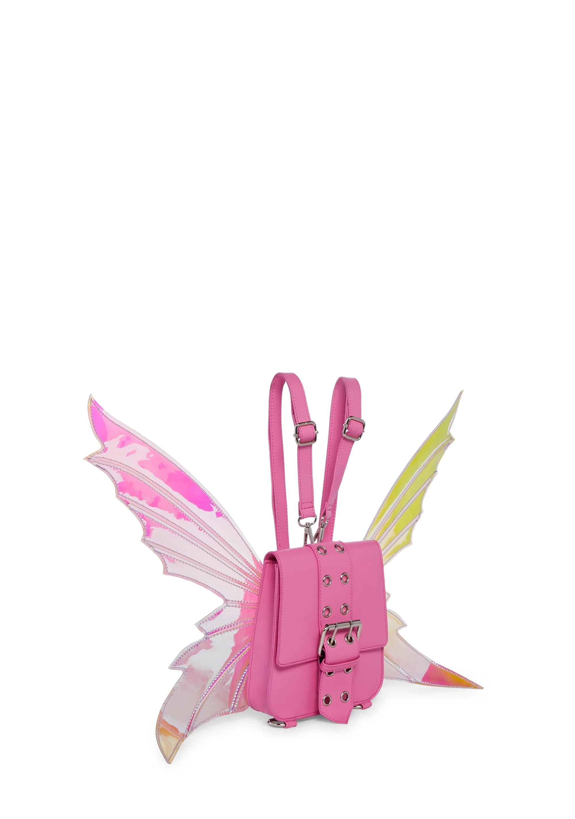 Fairy Code Mini Backpack - Pink-